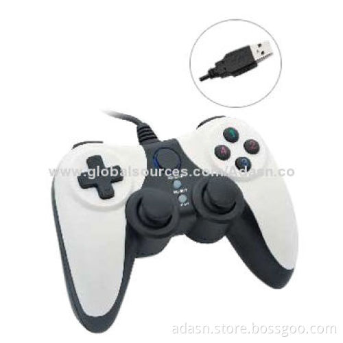 Mini PC Game Joypad with Double Shock, Fashionable Wired USB, Cheap price